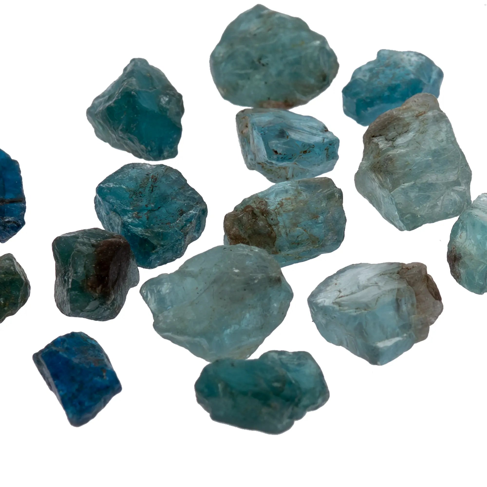 Apatite bleue - pierre brute - Madagascar