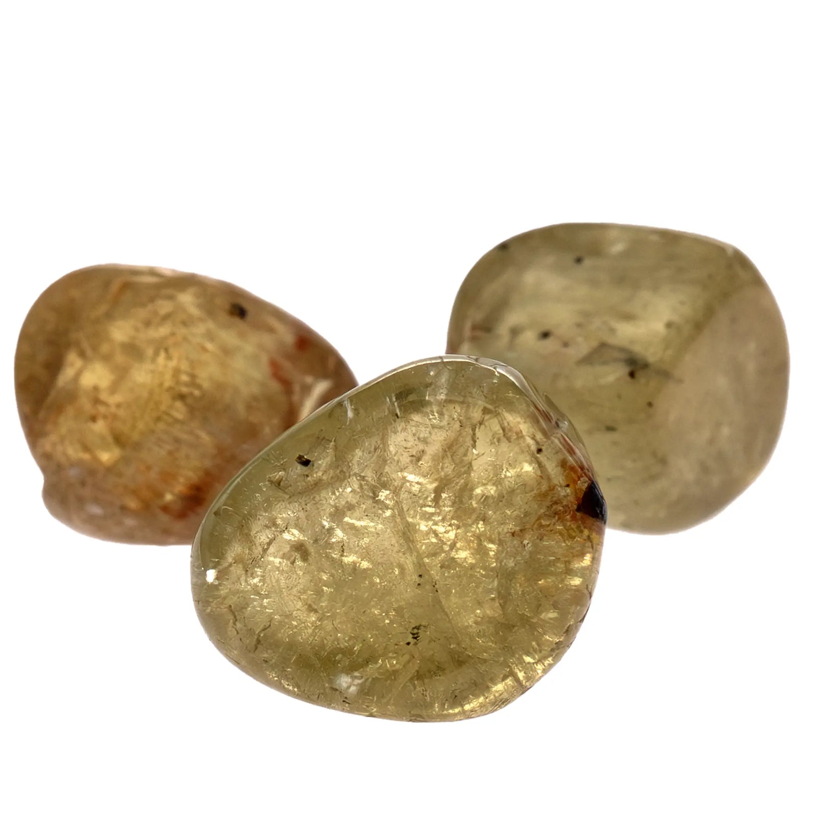Pierre roulée Apatite jaune - Mexique - 1 à 1.5 cm - Pierre roulée - CRISTAL SOURCES