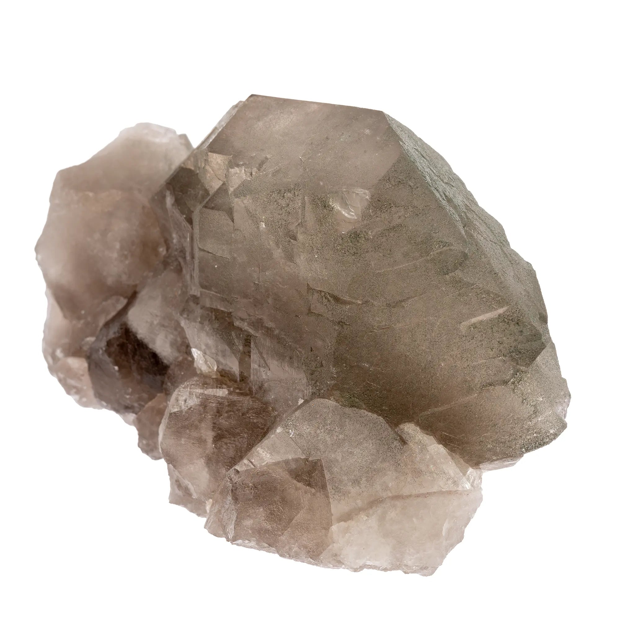 Gwindel fumé du Mont-Blanc avec chlorite – Découverte Talèfre 2023