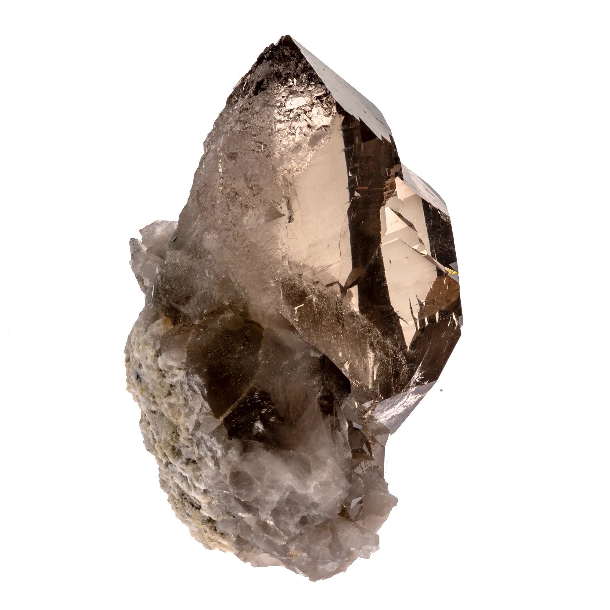 Gwindel Quartz Fumé Mont-Blanc Chamonix détail vrille torsion qualité gemme 2023