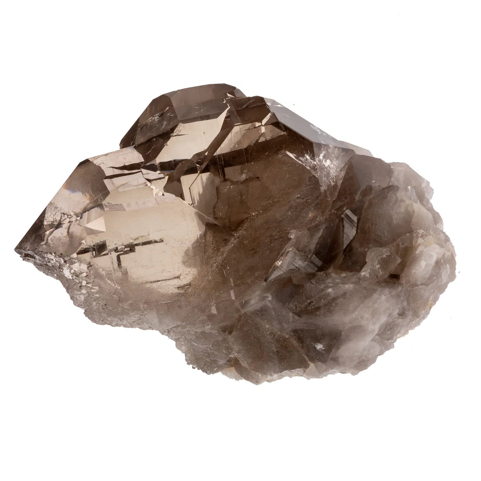 Quartz Fumé Gwindel 384g Talèfre Mont-Blanc spécimen exceptionnel collection rare France
