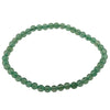 Bracelet Aventurine perle ronde 4mm  - CRISTAL SOURCES