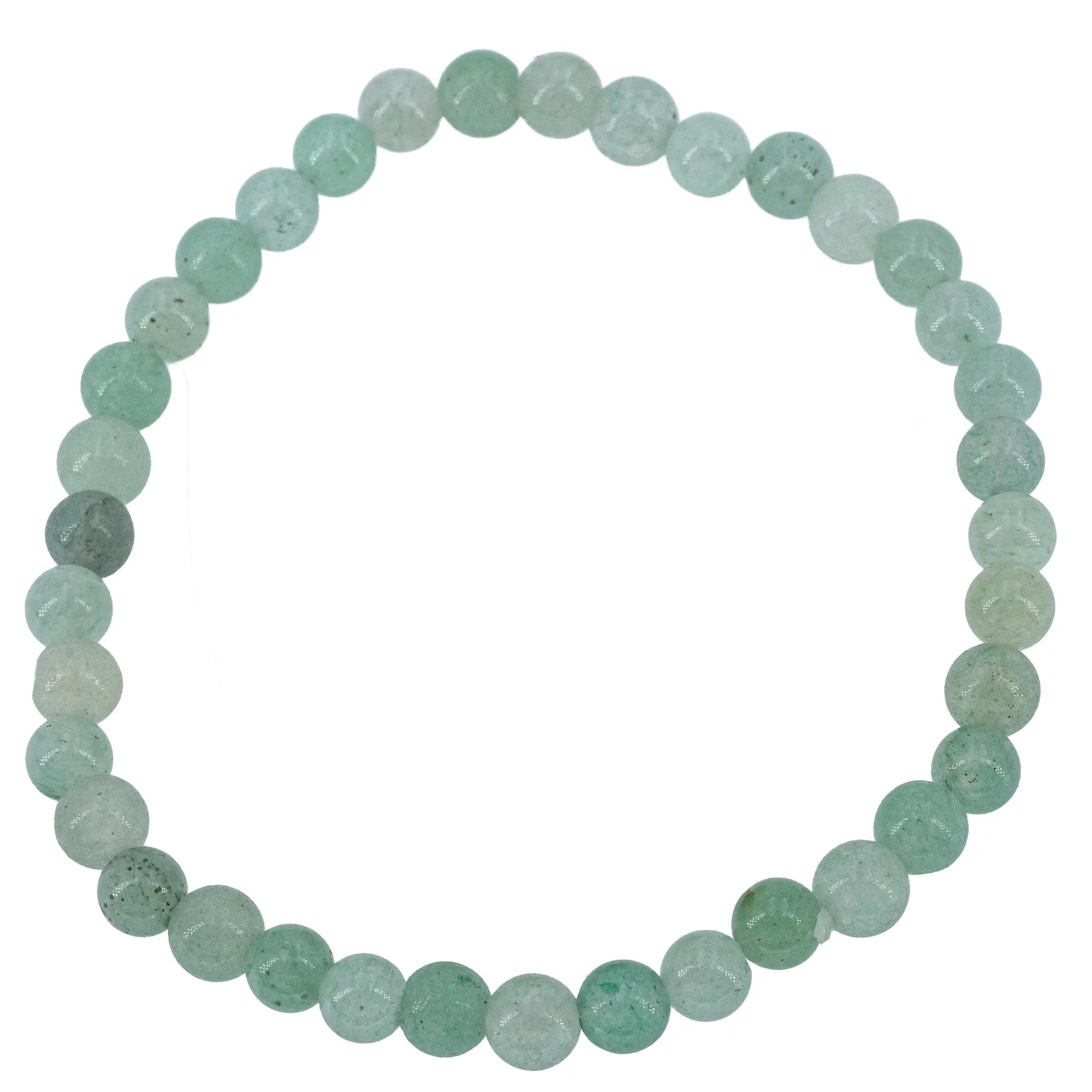 Bracelet enfant Aventurine perle ronde 4mm  - CRISTAL SOURCES