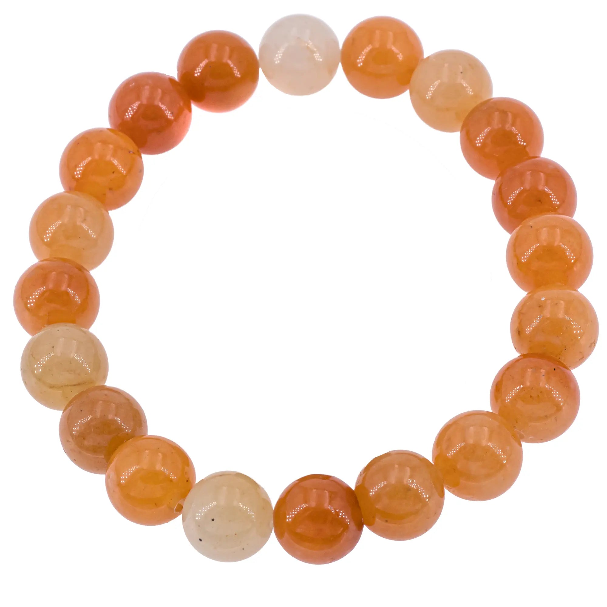 Bracelet Aventurine brune perle ronde 10mm  - CRISTAL SOURCES