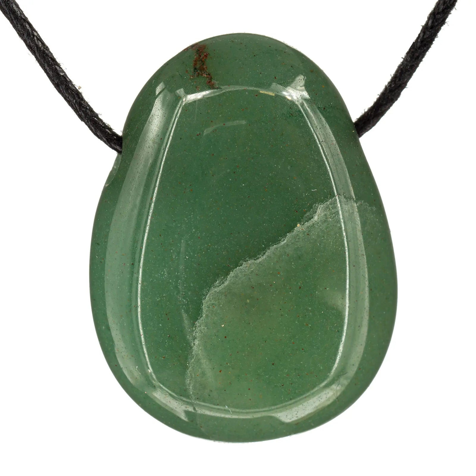 Pendentif Aventurine - pierre percée   - CRISTAL SOURCES