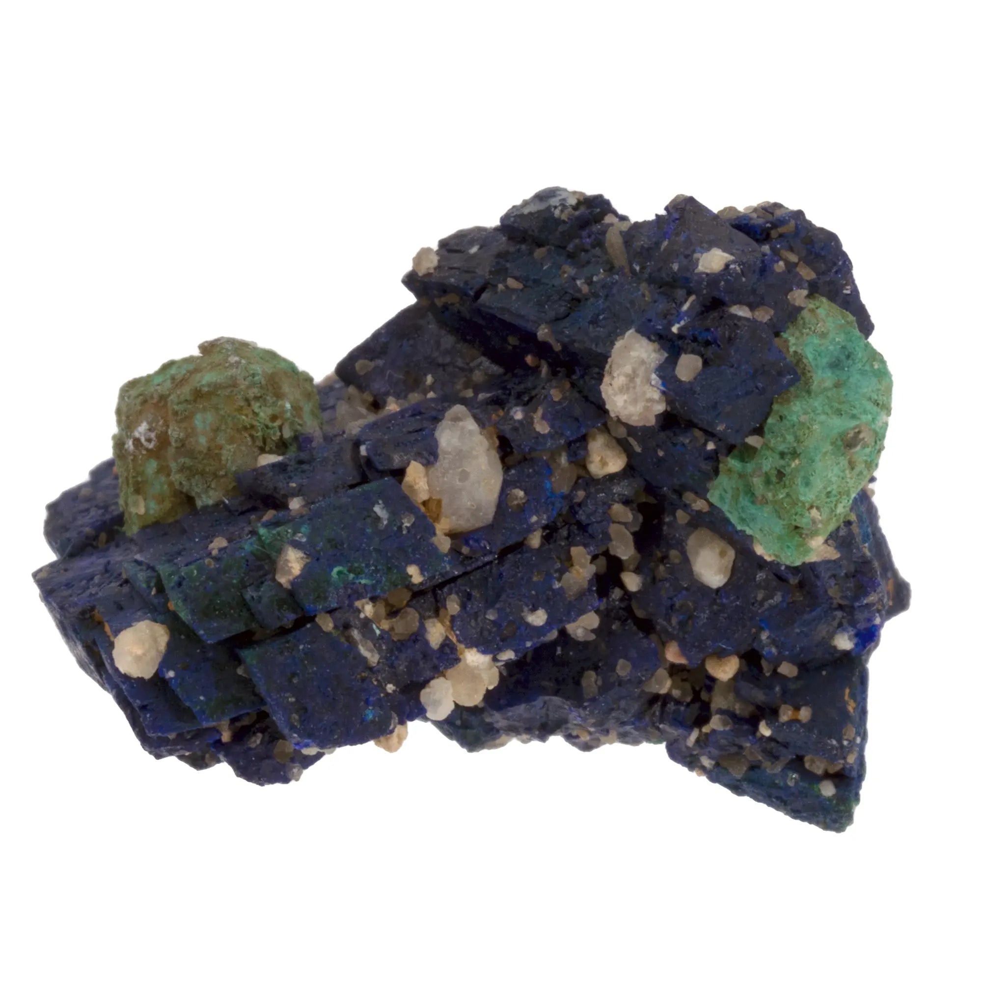 Azurite cuprite - pierre brute - CRISTAL SOURCES