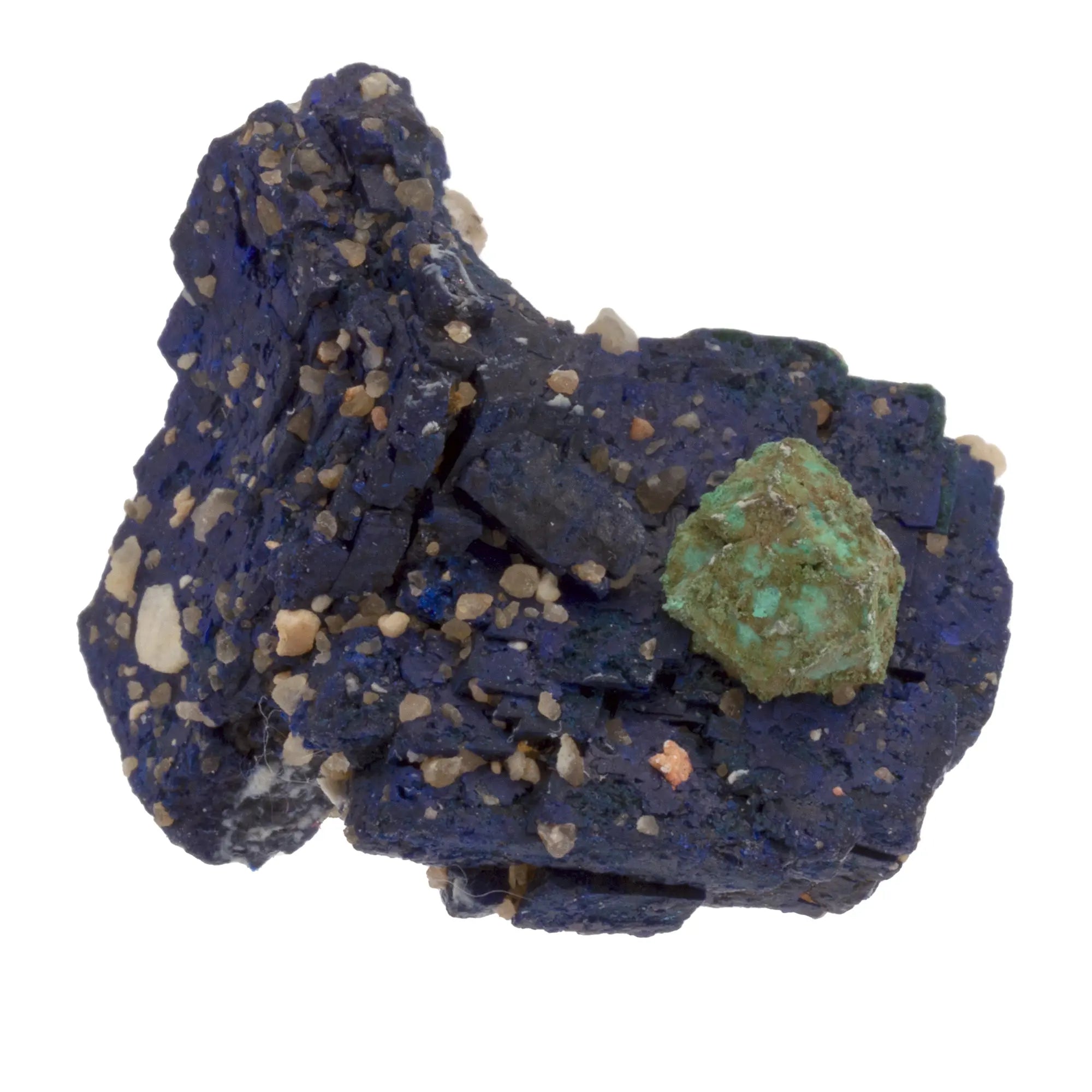 Azurite cuprite - pierre brute - CRISTAL SOURCES