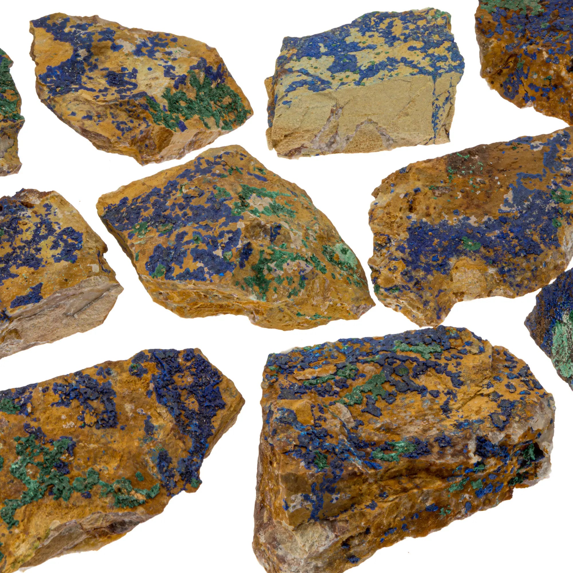 Azurite - pierre brute - 9 à 10 cm - Maroc - CRISTAL SOURCES