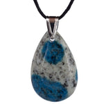 Pendentif azurite argent - CRISTAL SOURCES