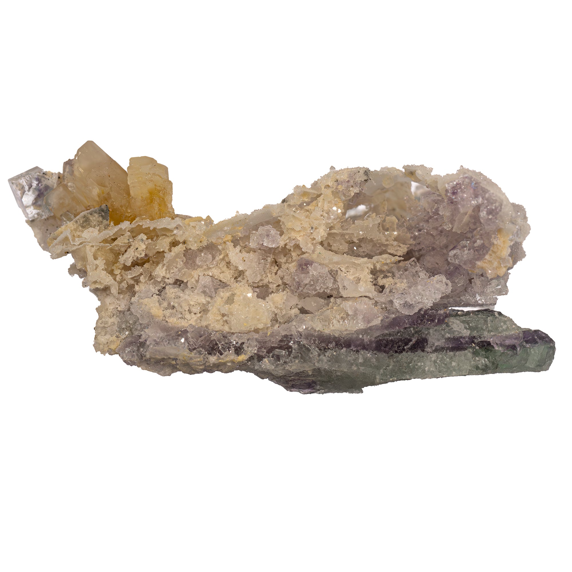 Baryte - fluorite - pierre brute - marsange France 