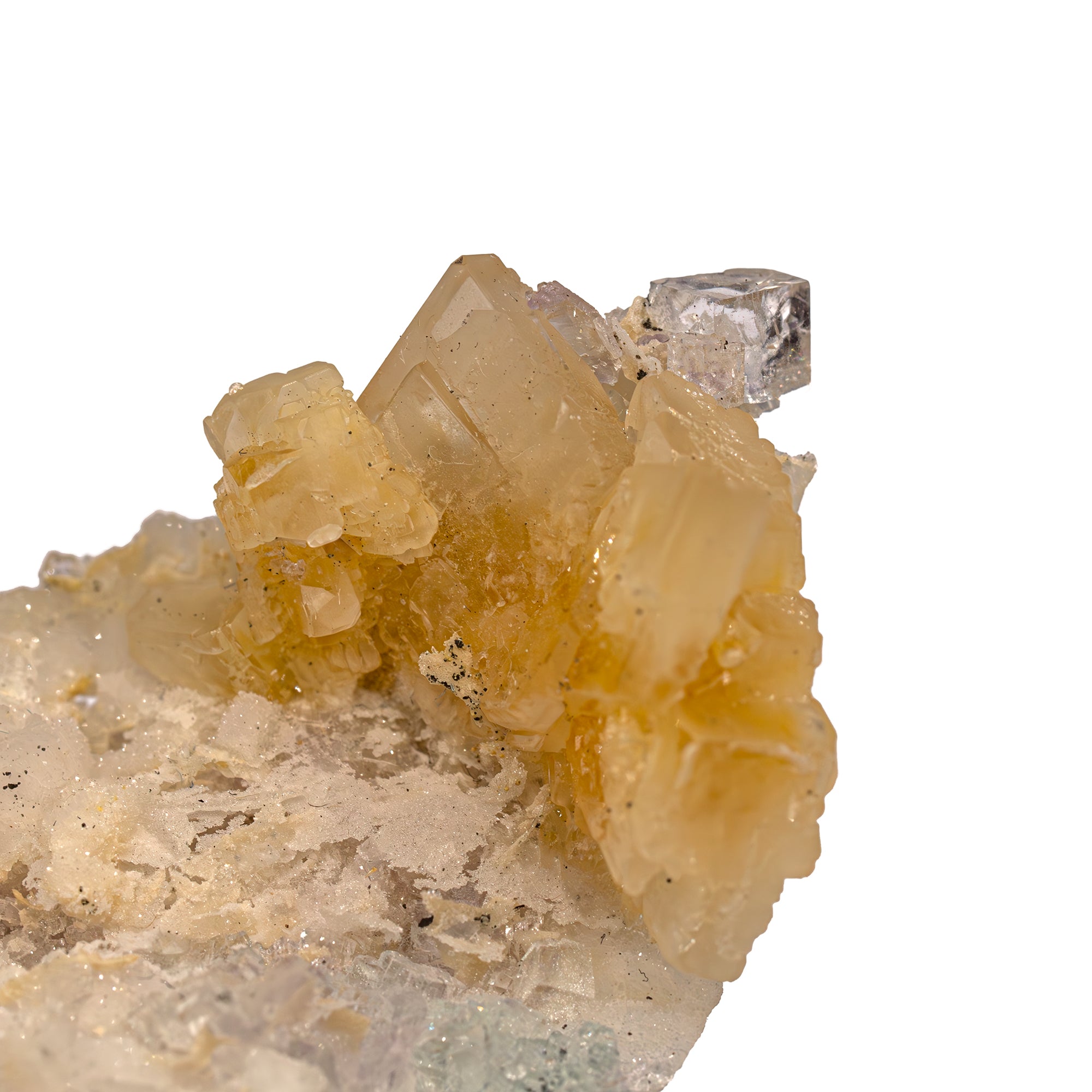 Baryte - fluorite - pierre brute - marsange France 