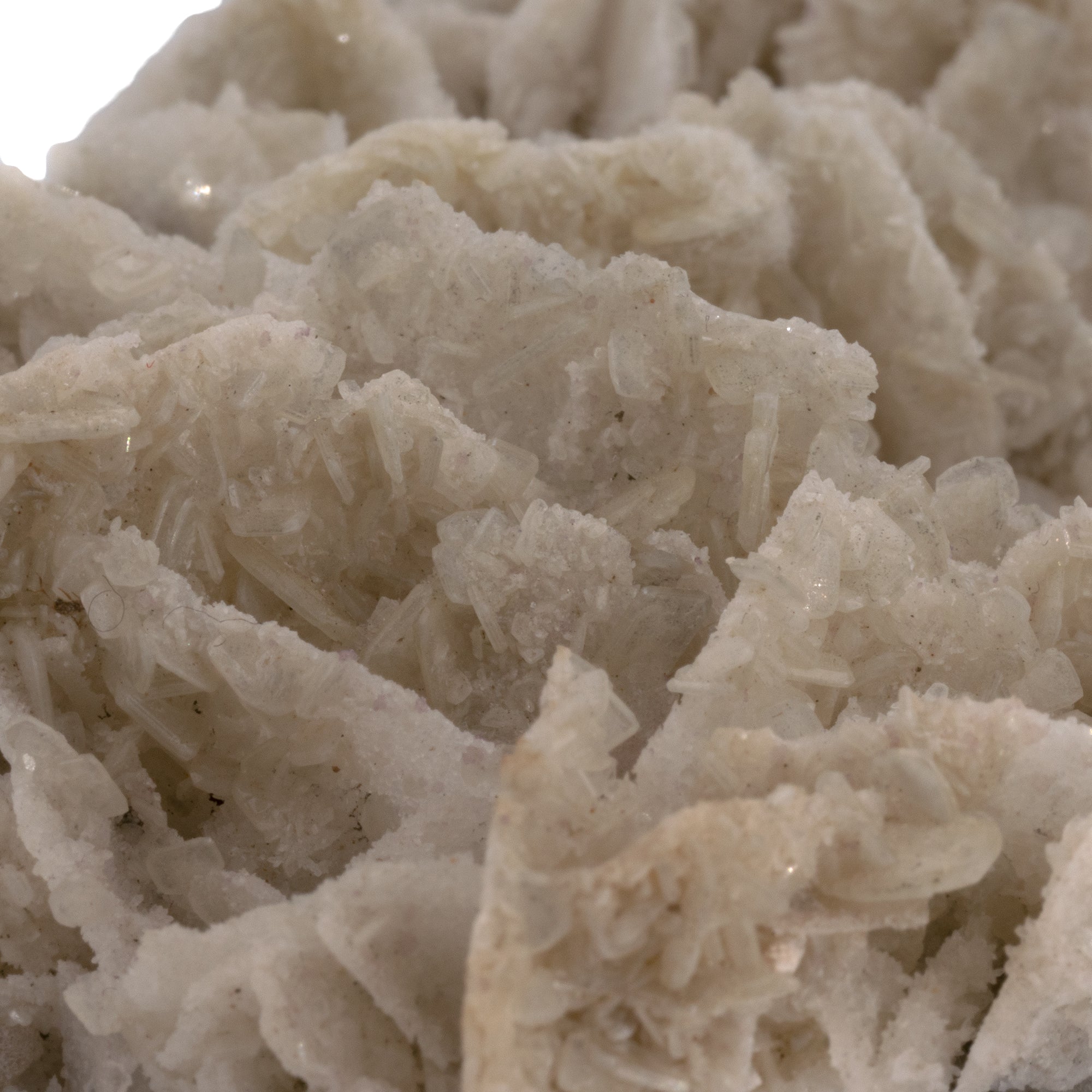 Baryte bleue brute sur limonite du Maroc – Pierre fine unique