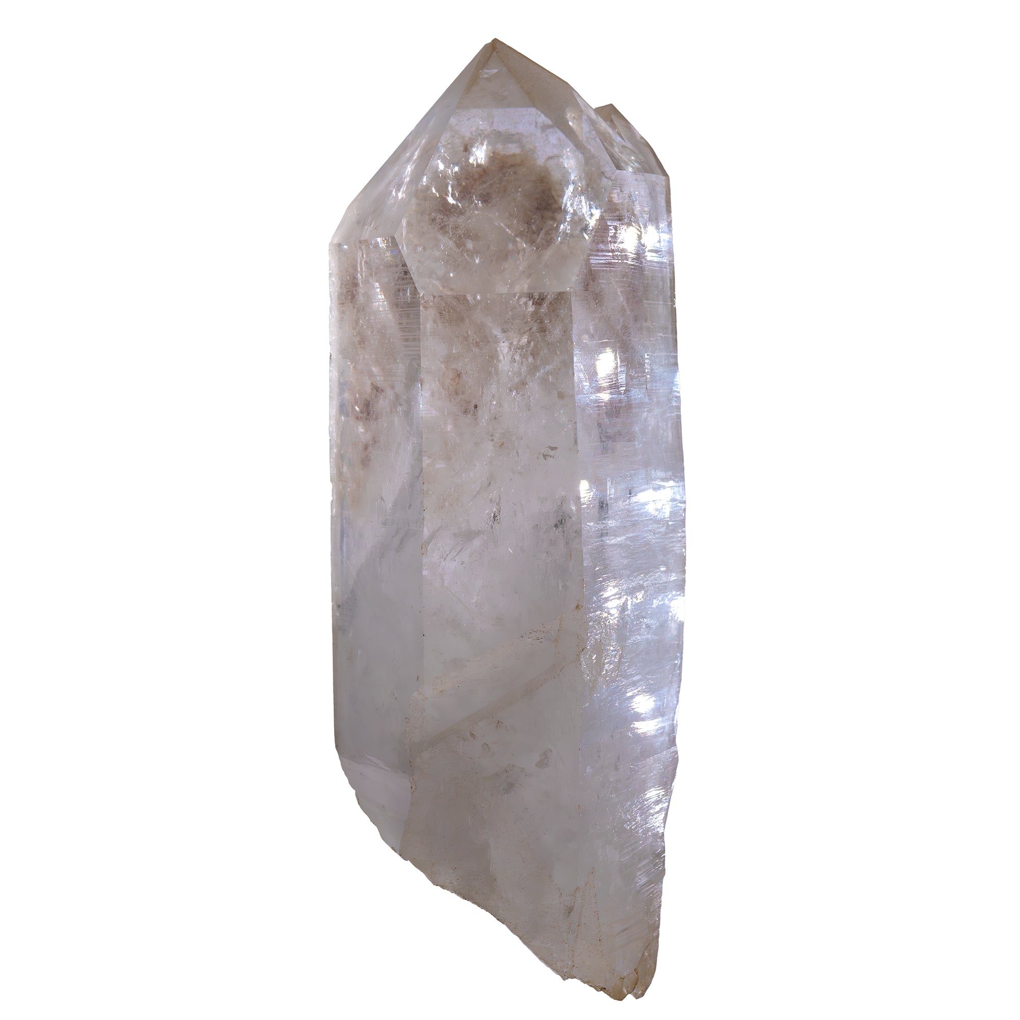 Cristal de roche - grand cristal brut 16.5cm - Arkansas - CRISTAL SOURCES