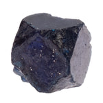 Boléite bleu azur – cristal pseudo-dodécaédrique – Mine Amelia Mexique