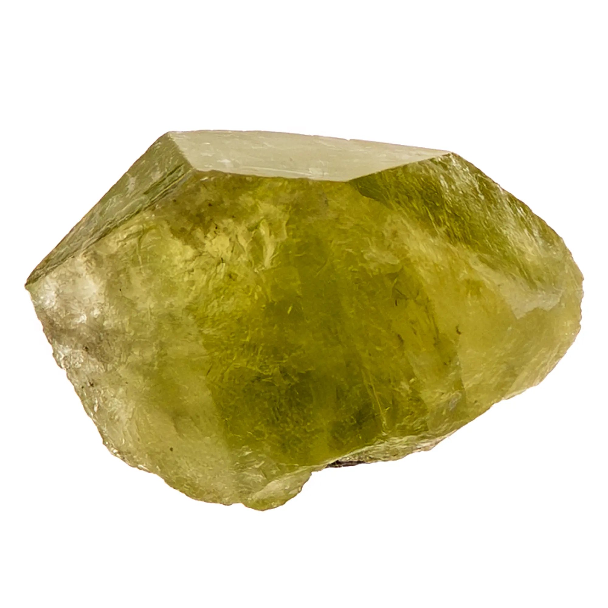 Pierre Brazilianite - cristal brut du Brésil
