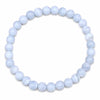 Bracelet Calcédoine du Brésil perle ronde 6mm