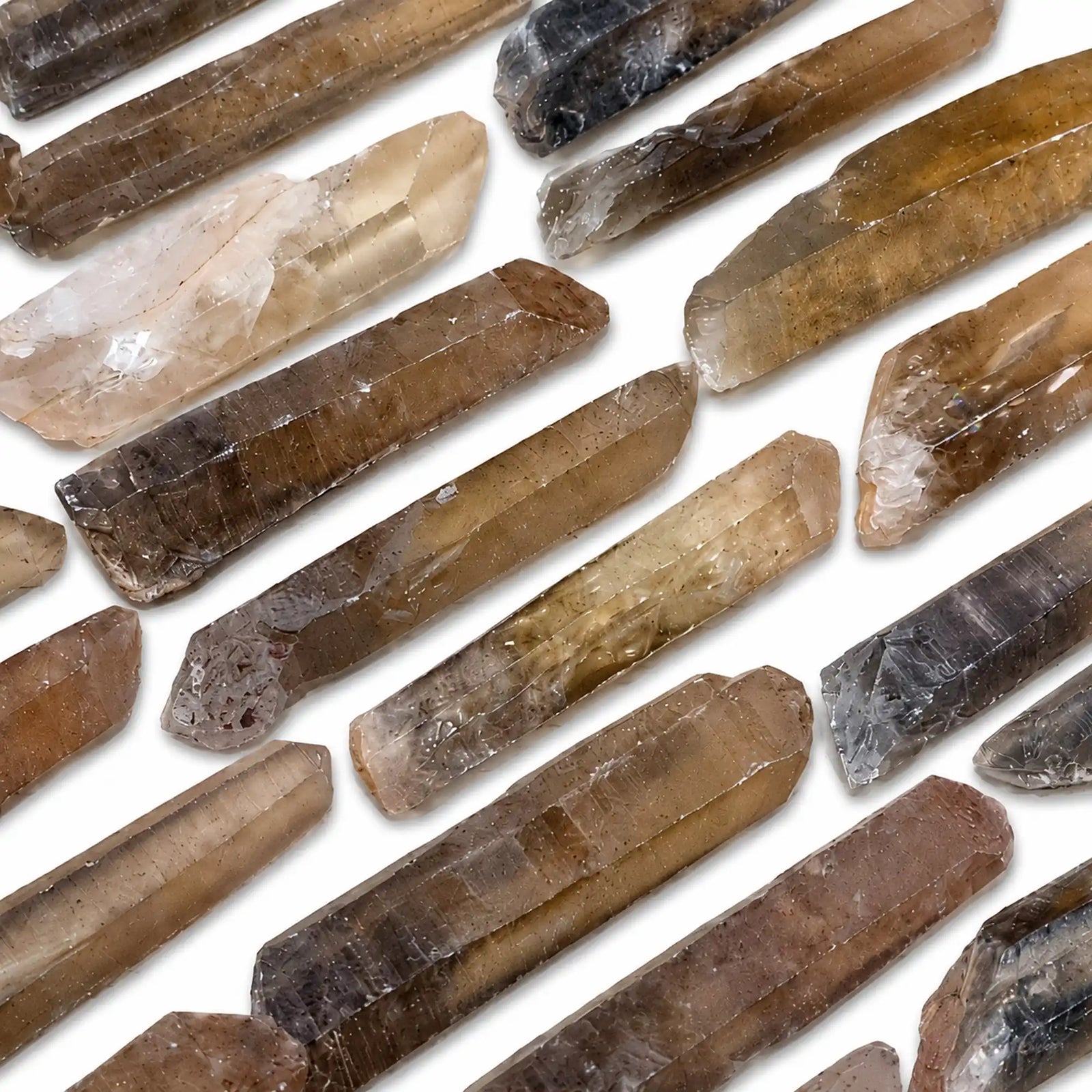 Citrine véritable cristaux bruts de Madagascar