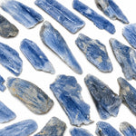 Cristaux de cyanite bleue du Brésil