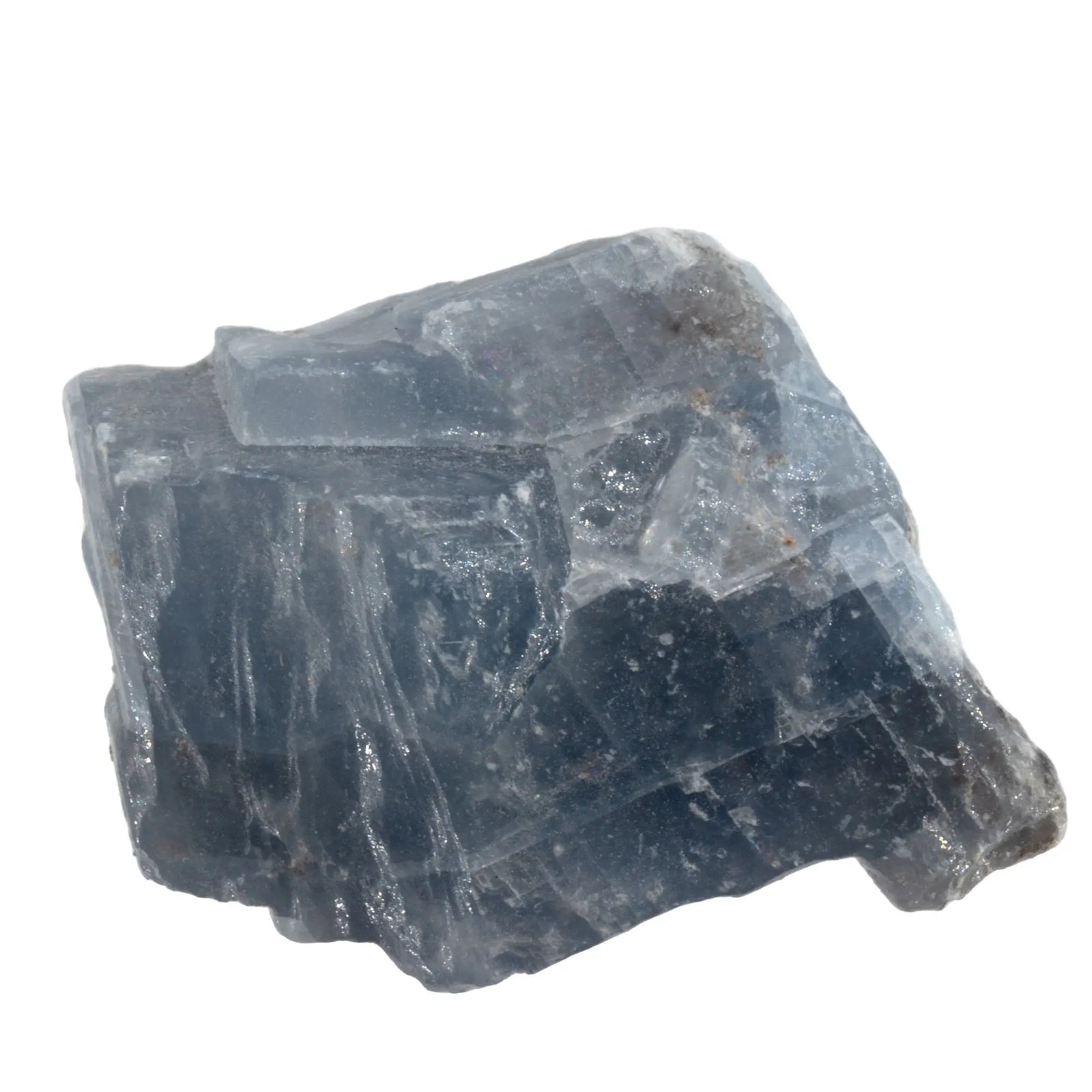 Calcite bleue - pierre brute  - CRISTAL SOURCES