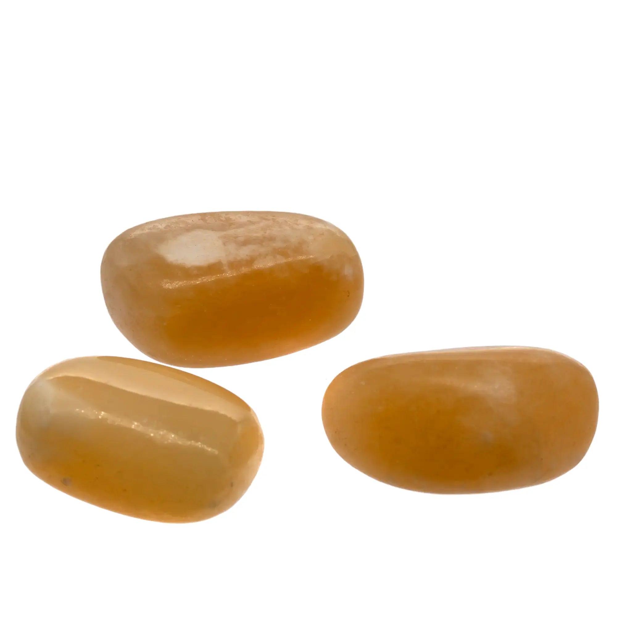 Pierre roulée - Calcite orange - Mexique - 2 à 3 cm - calcite-orange-roulee-calorpr0 - CRISTAL SOURCES