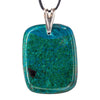 Pendentif Chrysocolle argent - CRISTAL SOURCES