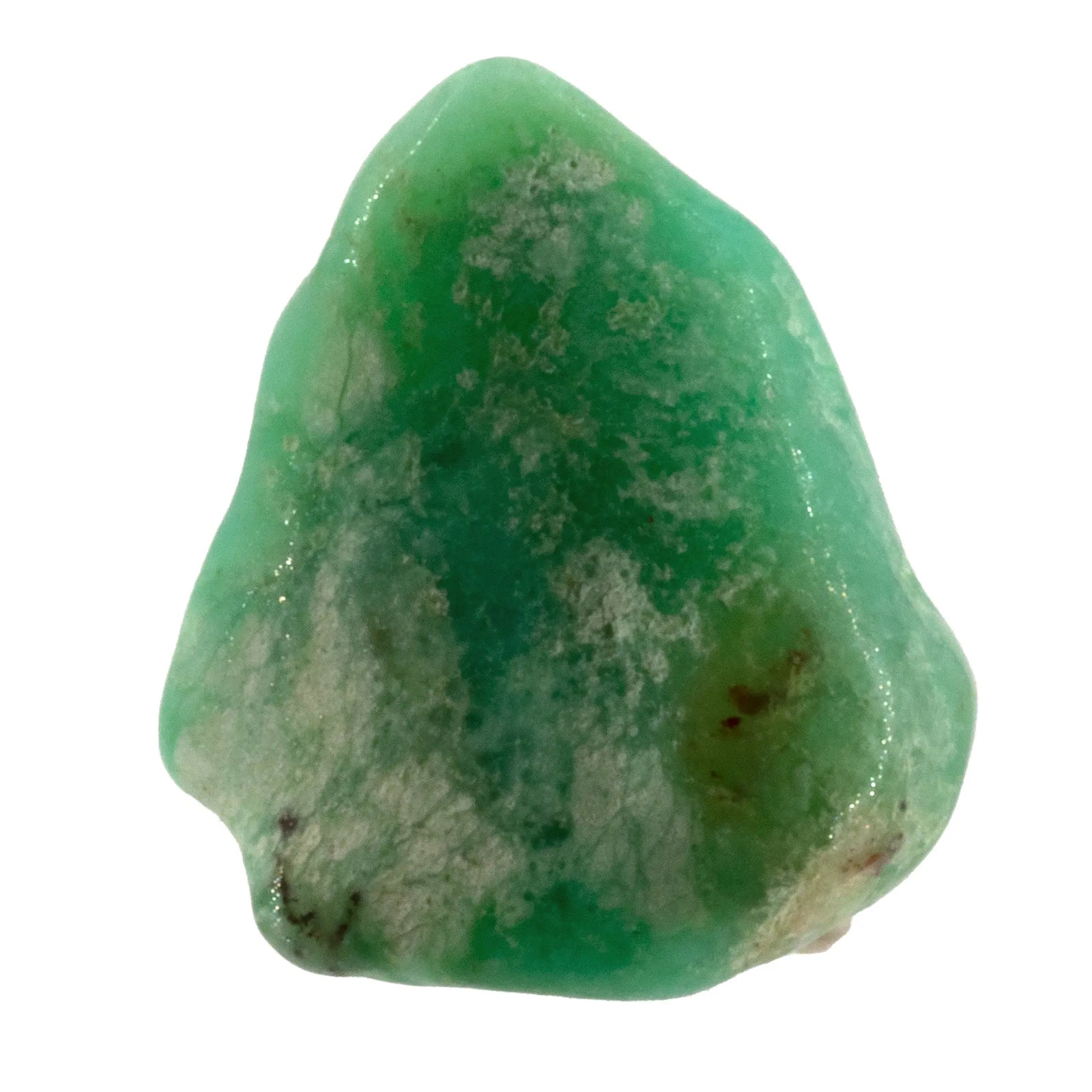 Pierre roulée - Chrysoprase - Australie - 1 à 1.5 cm - CRISTAL SOURCES