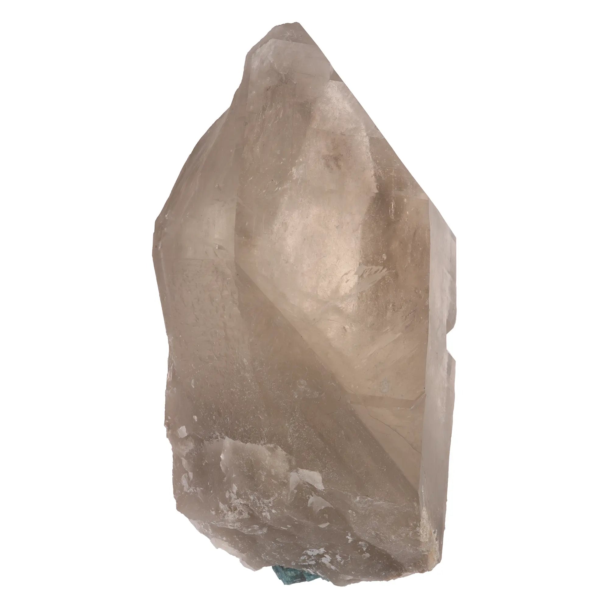 Tourmaline bleue sur Citrine - Barra do Salinas - 402 gr