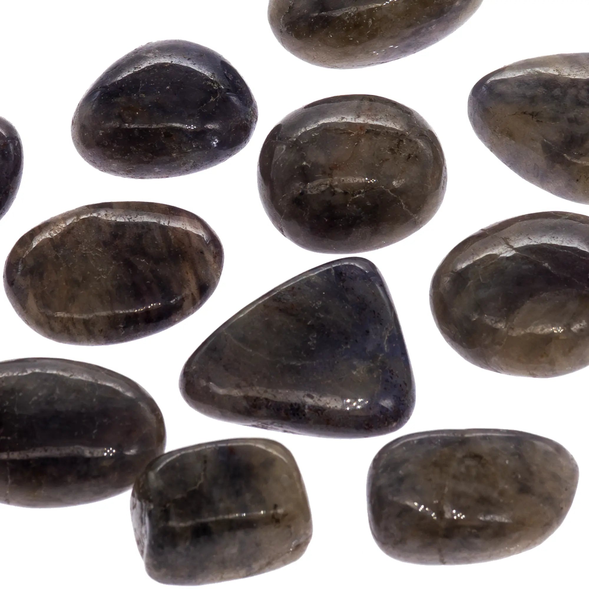 Pierre Cordiérite roulée - Madagascar - 2 à 3 cm - Pierre roulée - CRISTAL SOURCES