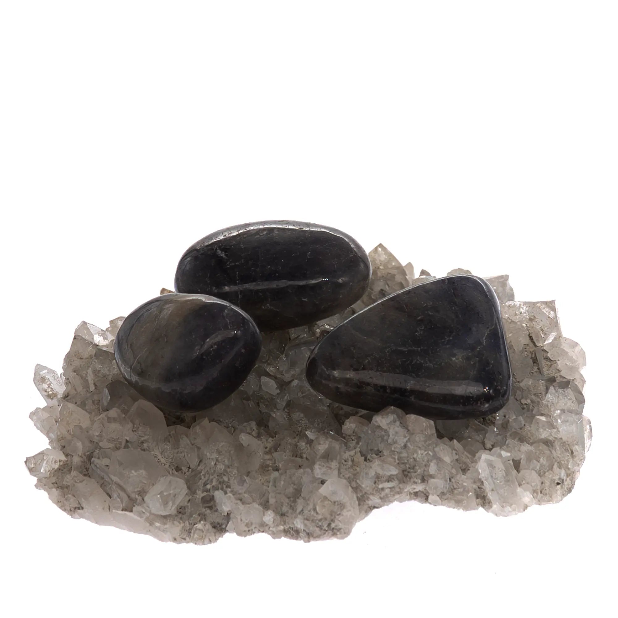 Pierre Cordiérite roulée - Madagascar - 2 à 3 cm - Pierre roulée - CRISTAL SOURCES