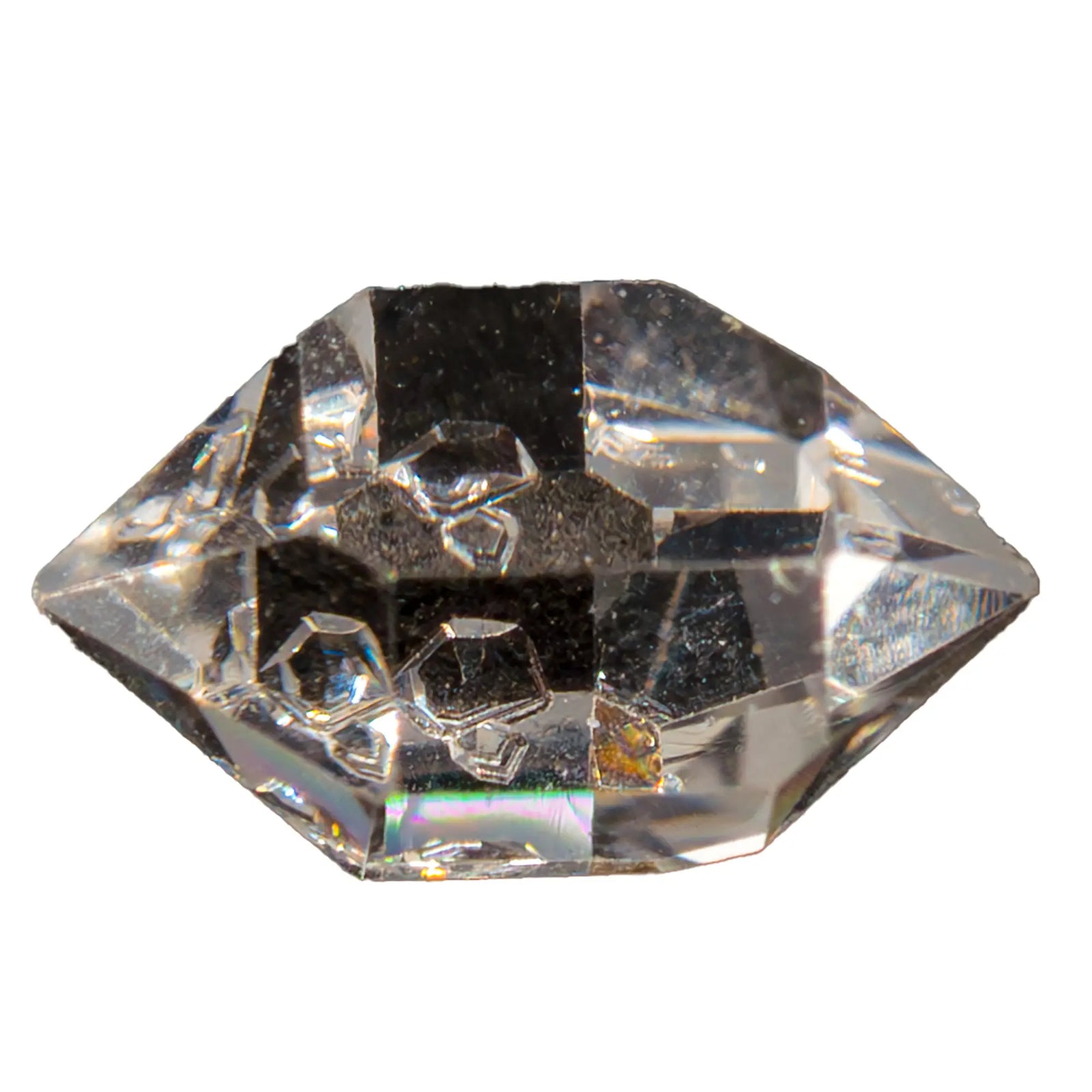 "Diamant de Herkimer" cristal de roche biterminé brut   - CRISTAL SOURCES