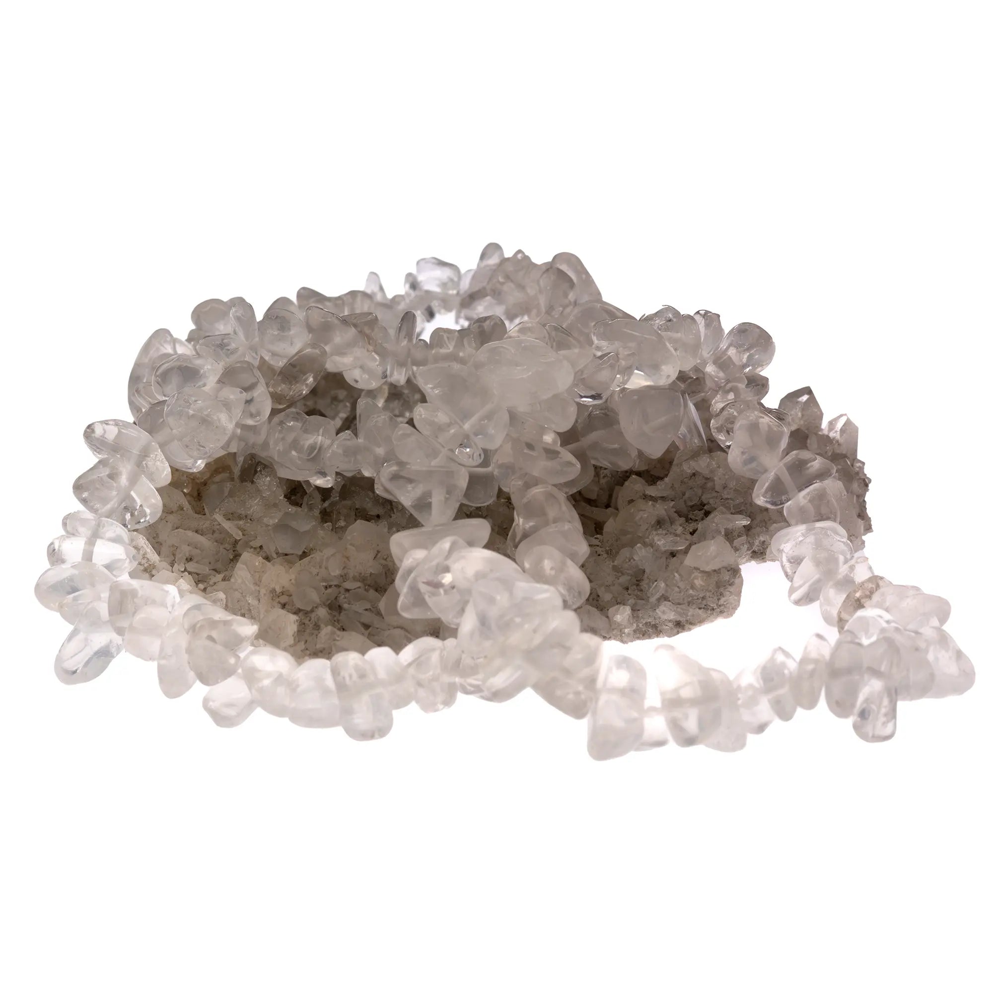 Bracelet Cristal de roche perle baroque  - bracelet-cristal-de-roche-perle-baroque-crbra1 - CRISTAL SOURCES