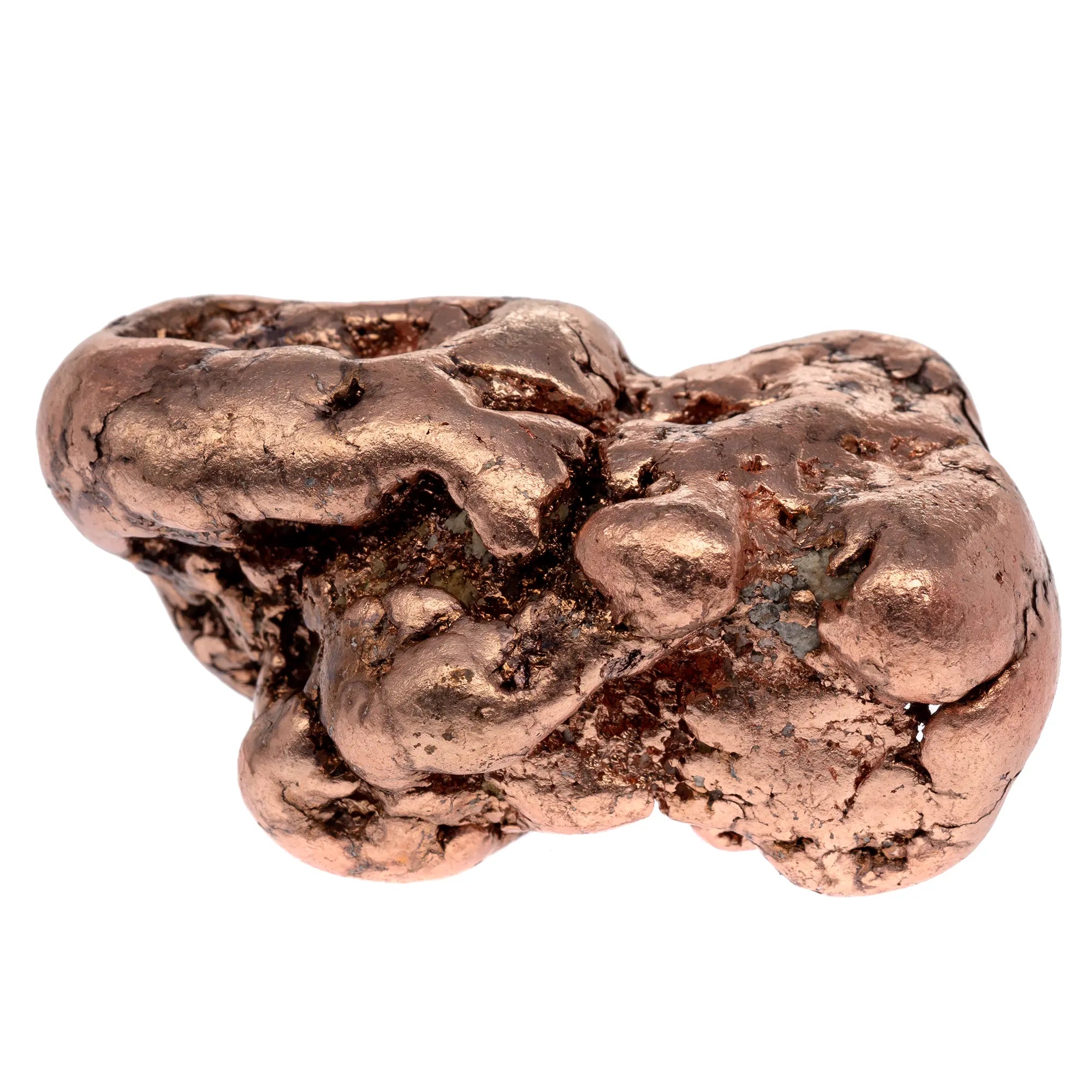 Pepite de Cuivre natif polie - 242gr F