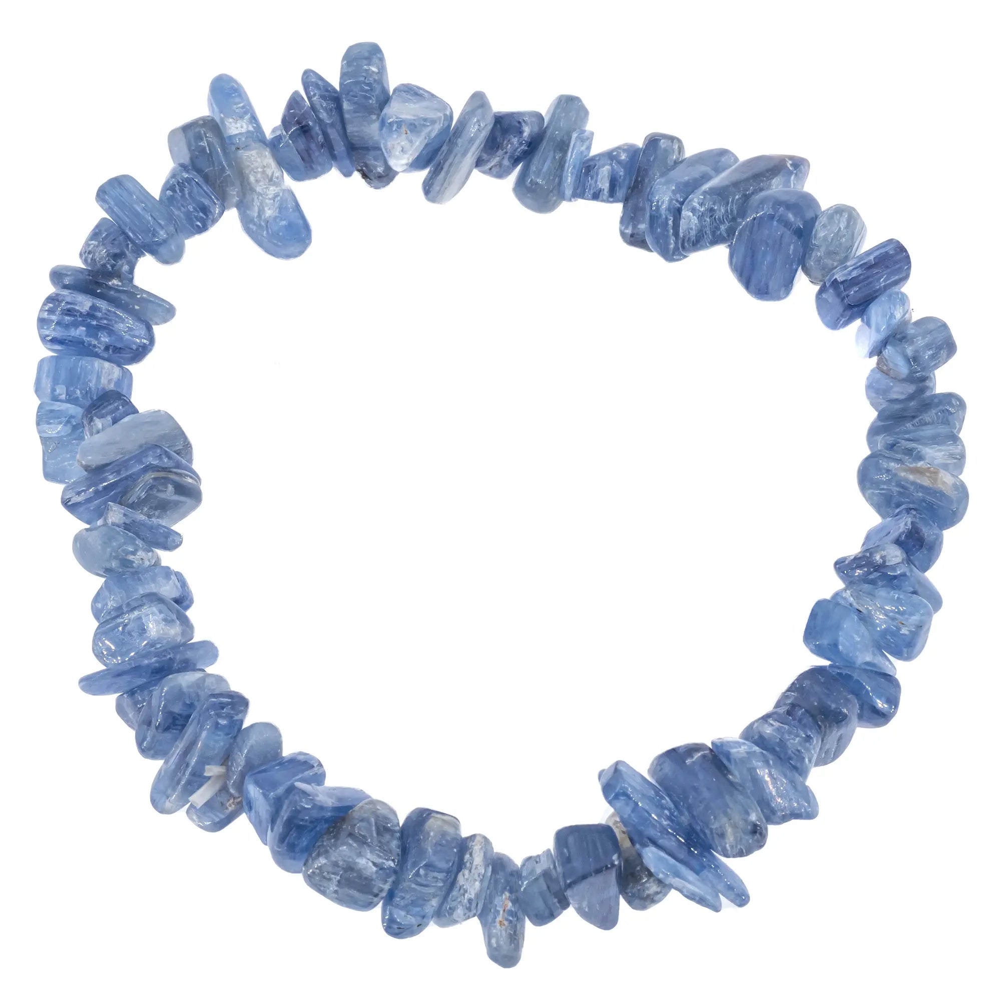 Bracelet Cyanite perle baroque  - CRISTAL SOURCES