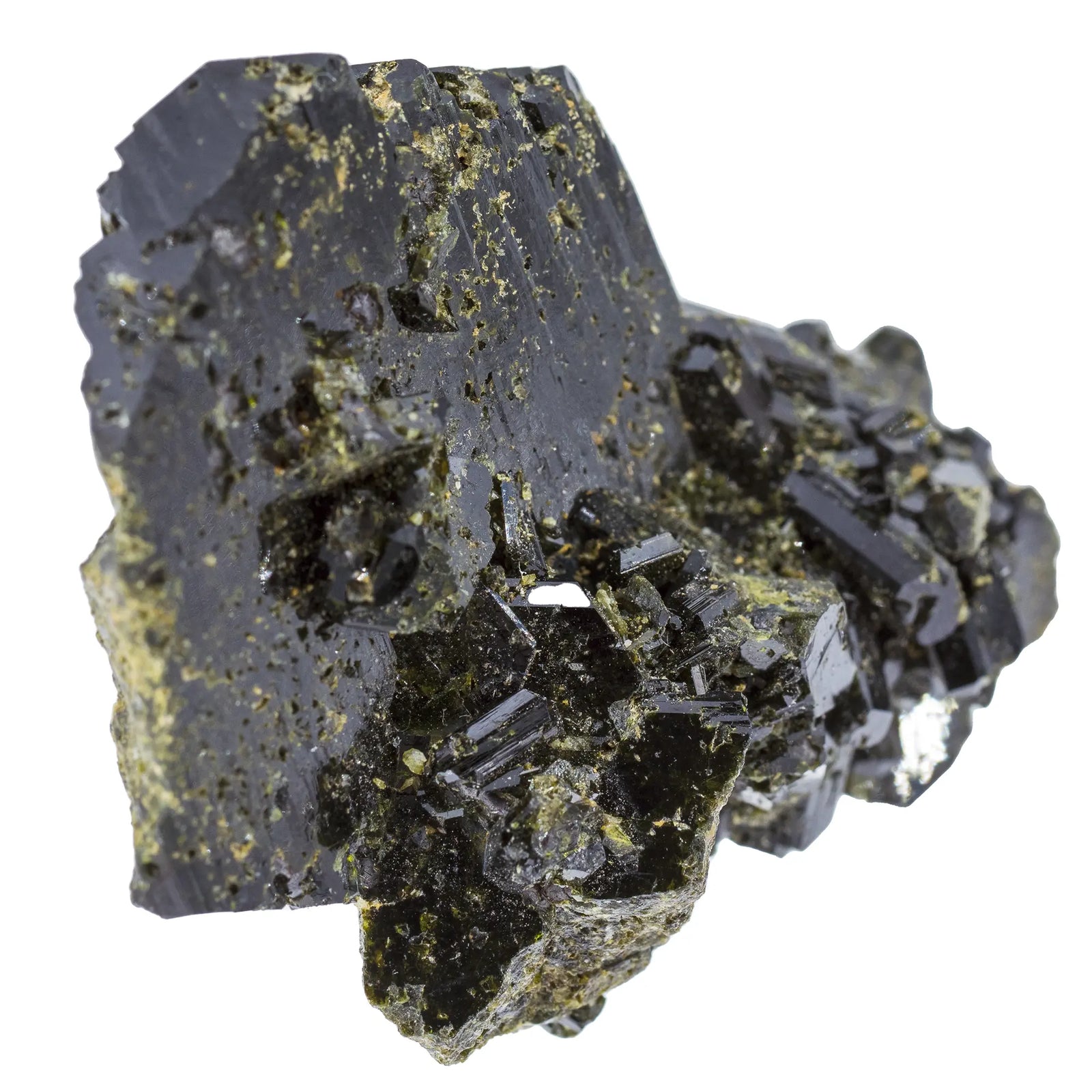 Épidote - pierre brute - 31gr - CRISTAL SOURCES