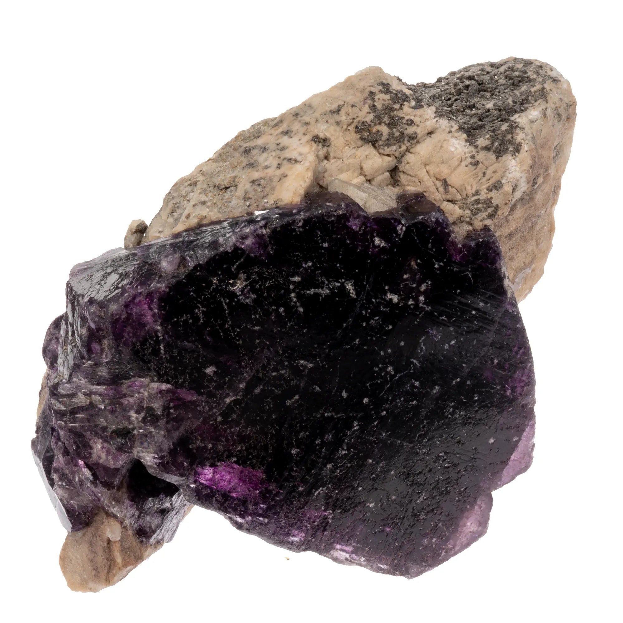 Fluorite violette Caraí - cristal rare collection - fluorure de calcium