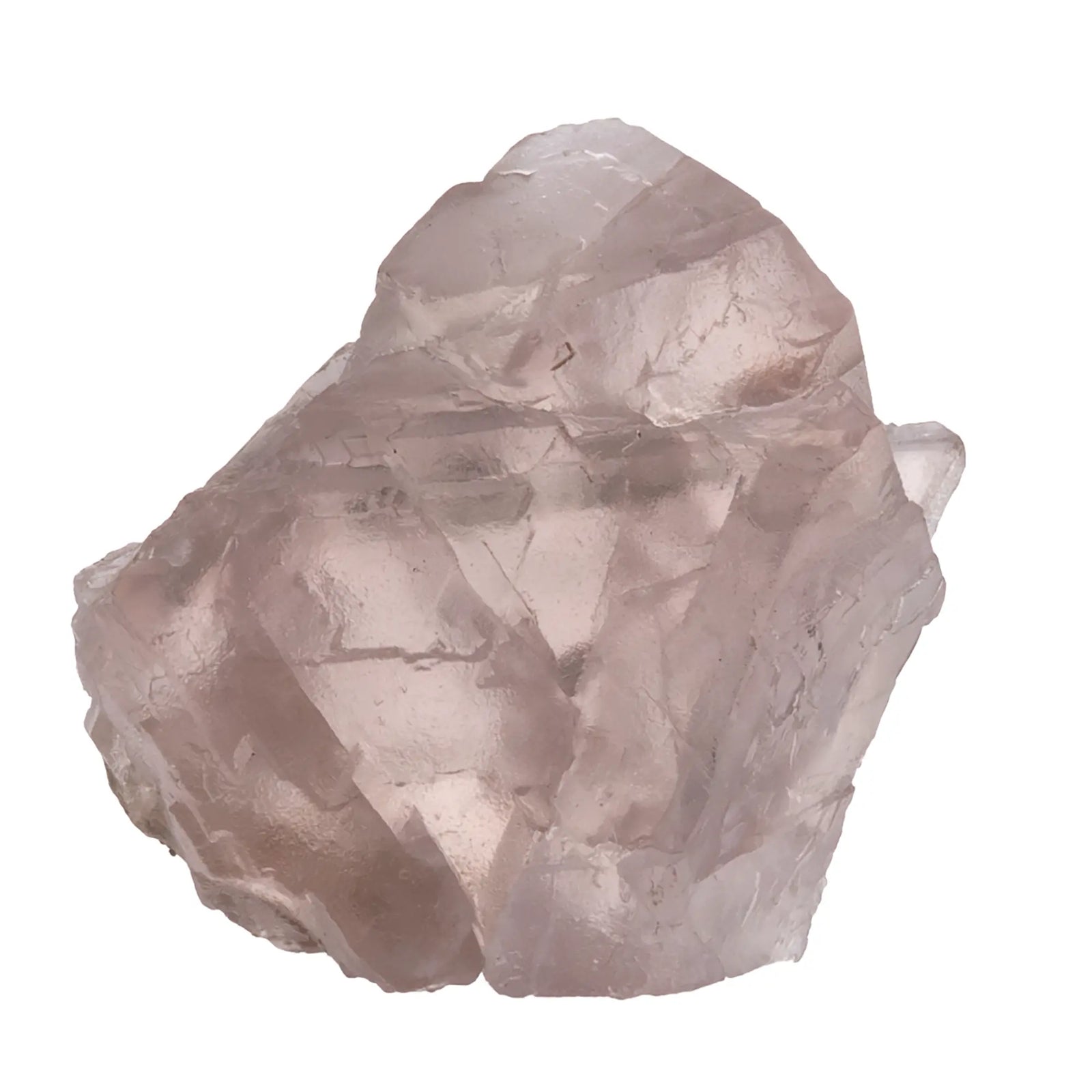 Fluorite rose cristal des Alpes Valais Suisse vue principale