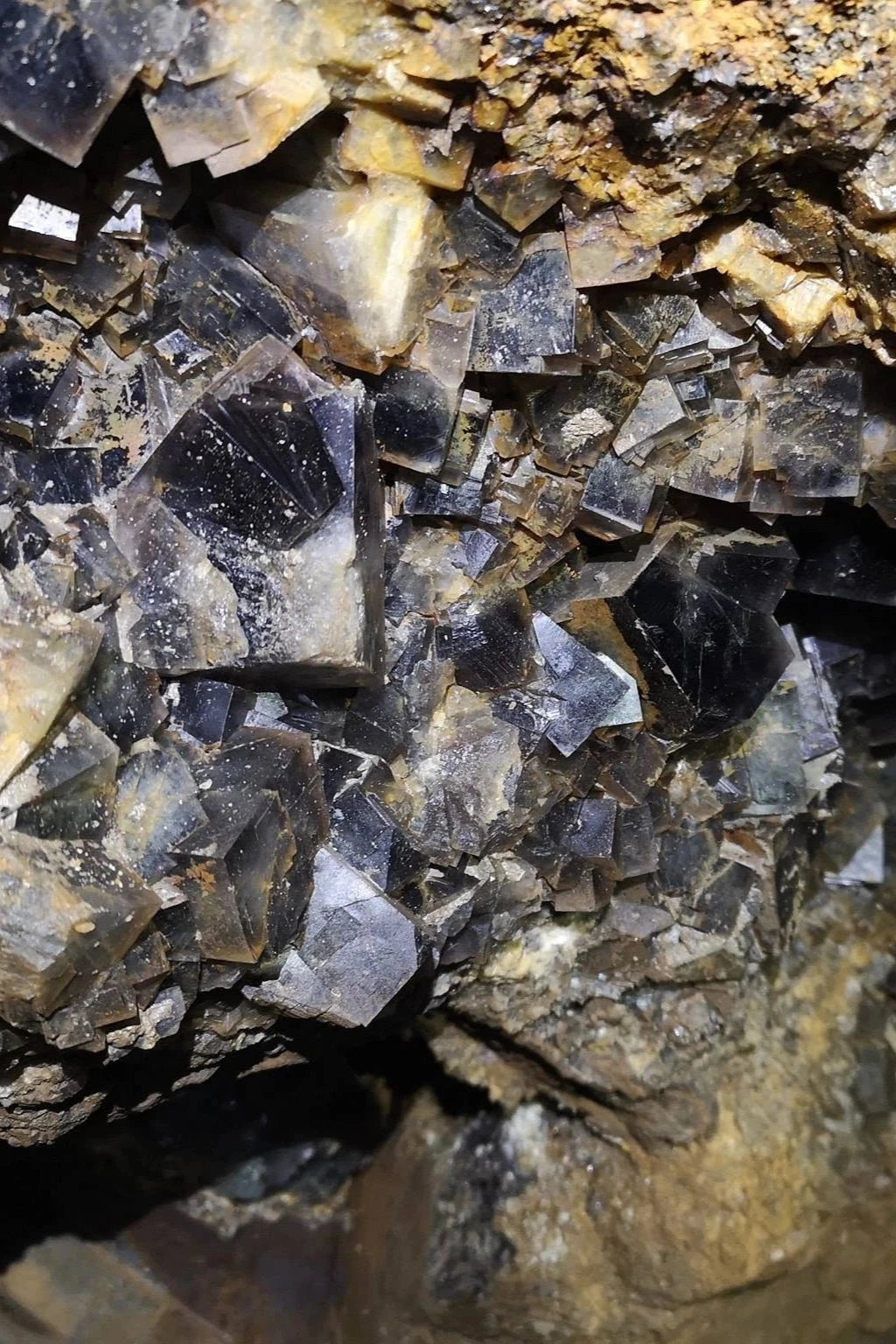 Cristaux de fluorite en France