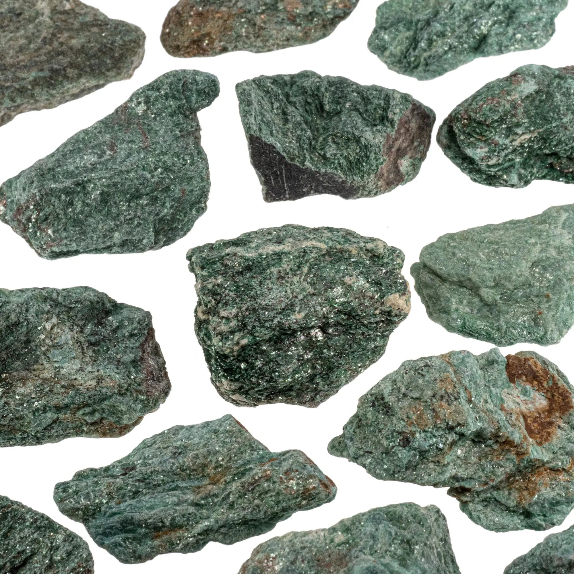 Fuchsite - pierre brute - 3 à 4 cm - CRISTAL SOURCES