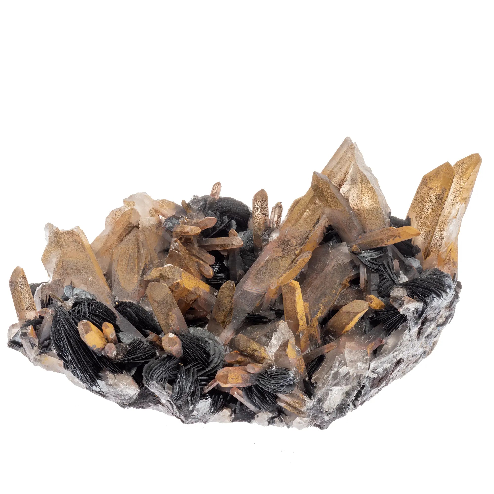 Hématite Spécularite - quartz - Lechang Mine, Chine