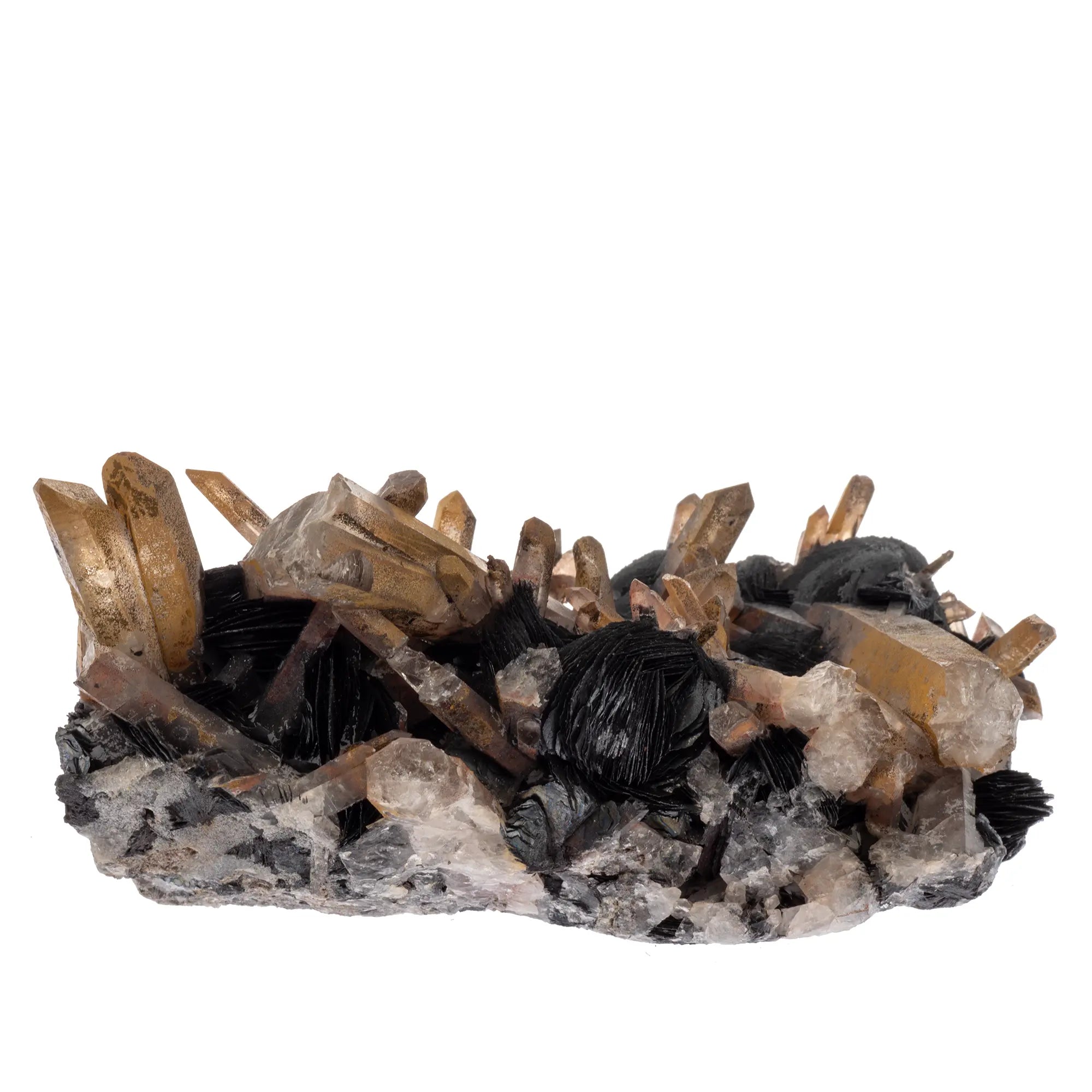 Hématite Spécularite - quartz - Lechang Mine, Chine