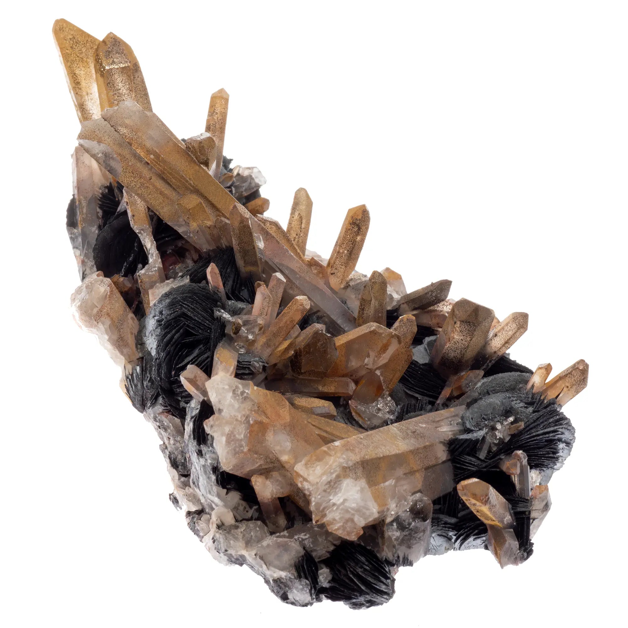 Hématite Spécularite - quartz - Lechang Mine, Chine