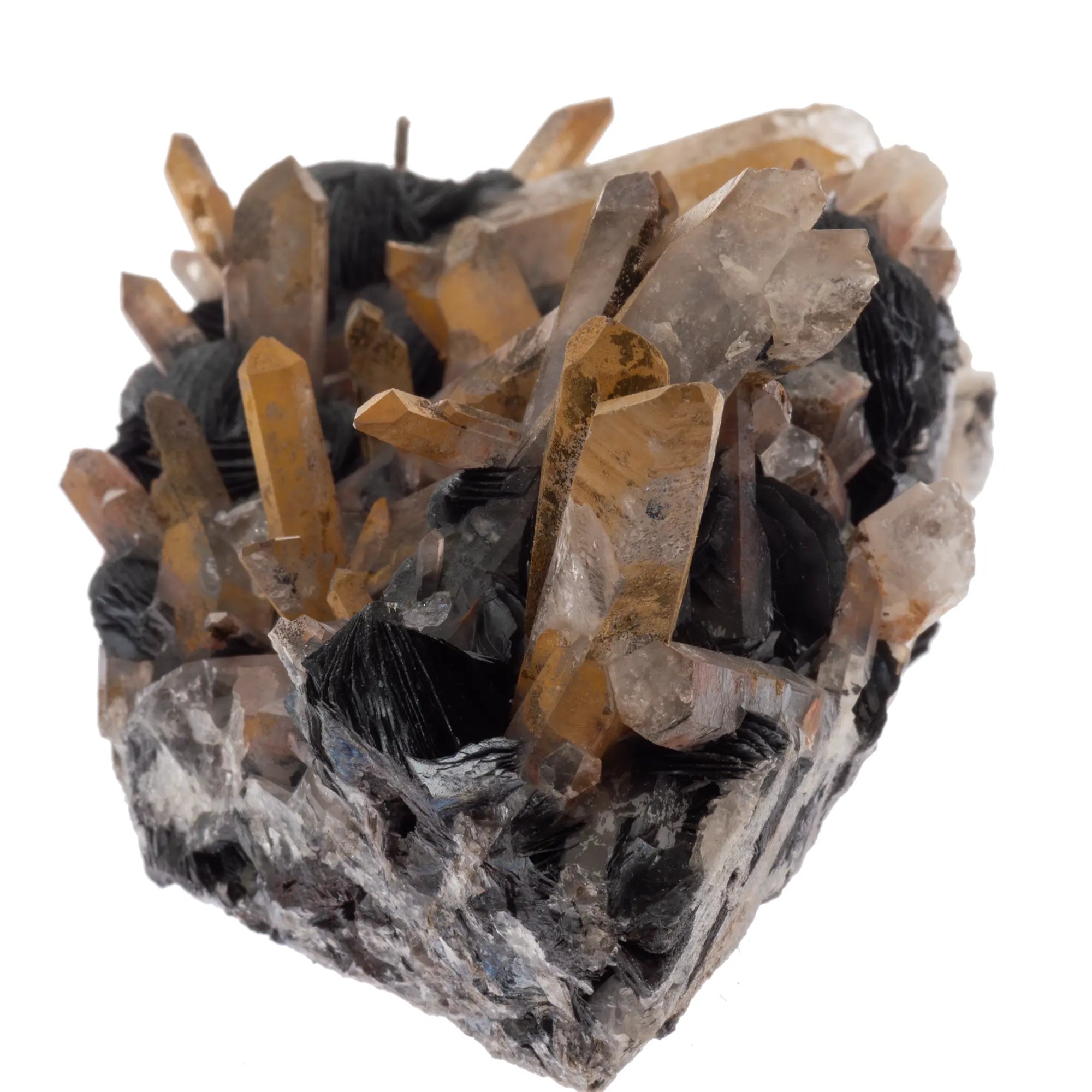 Hématite Spécularite - quartz - Lechang Mine, Chine