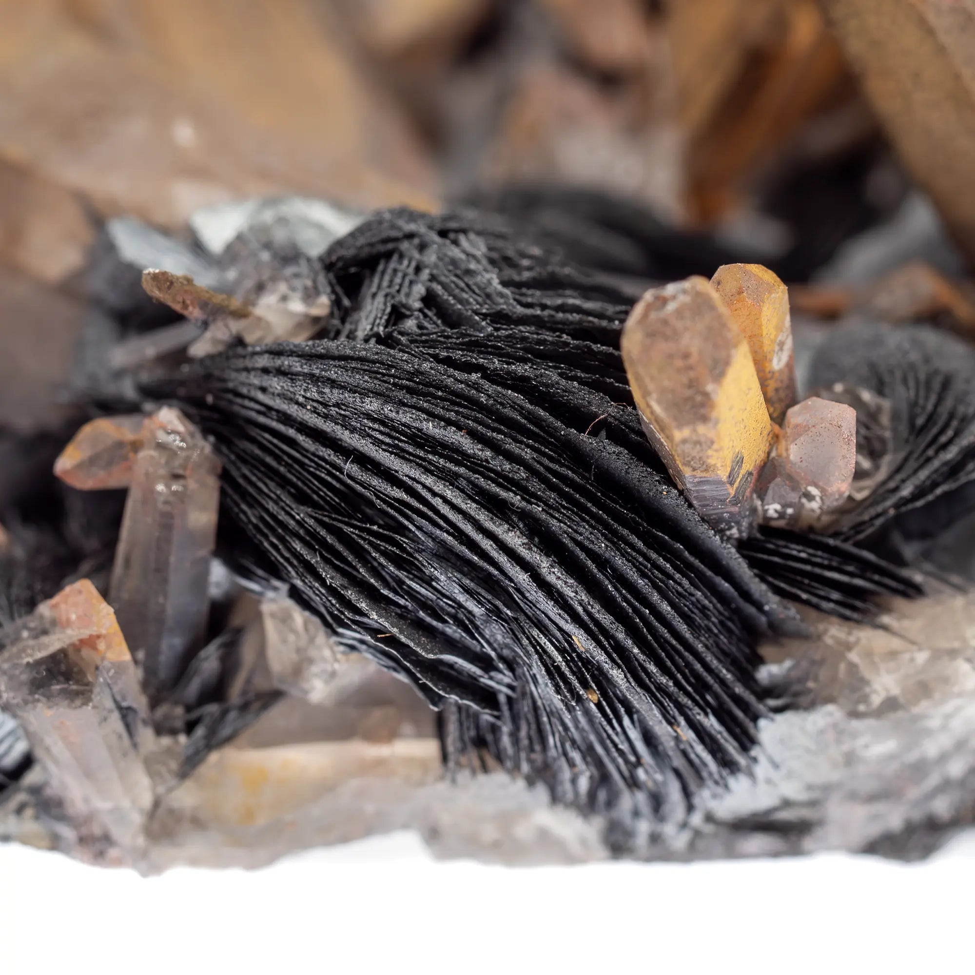 Hématite Spécularite - quartz - Lechang Mine, Chine