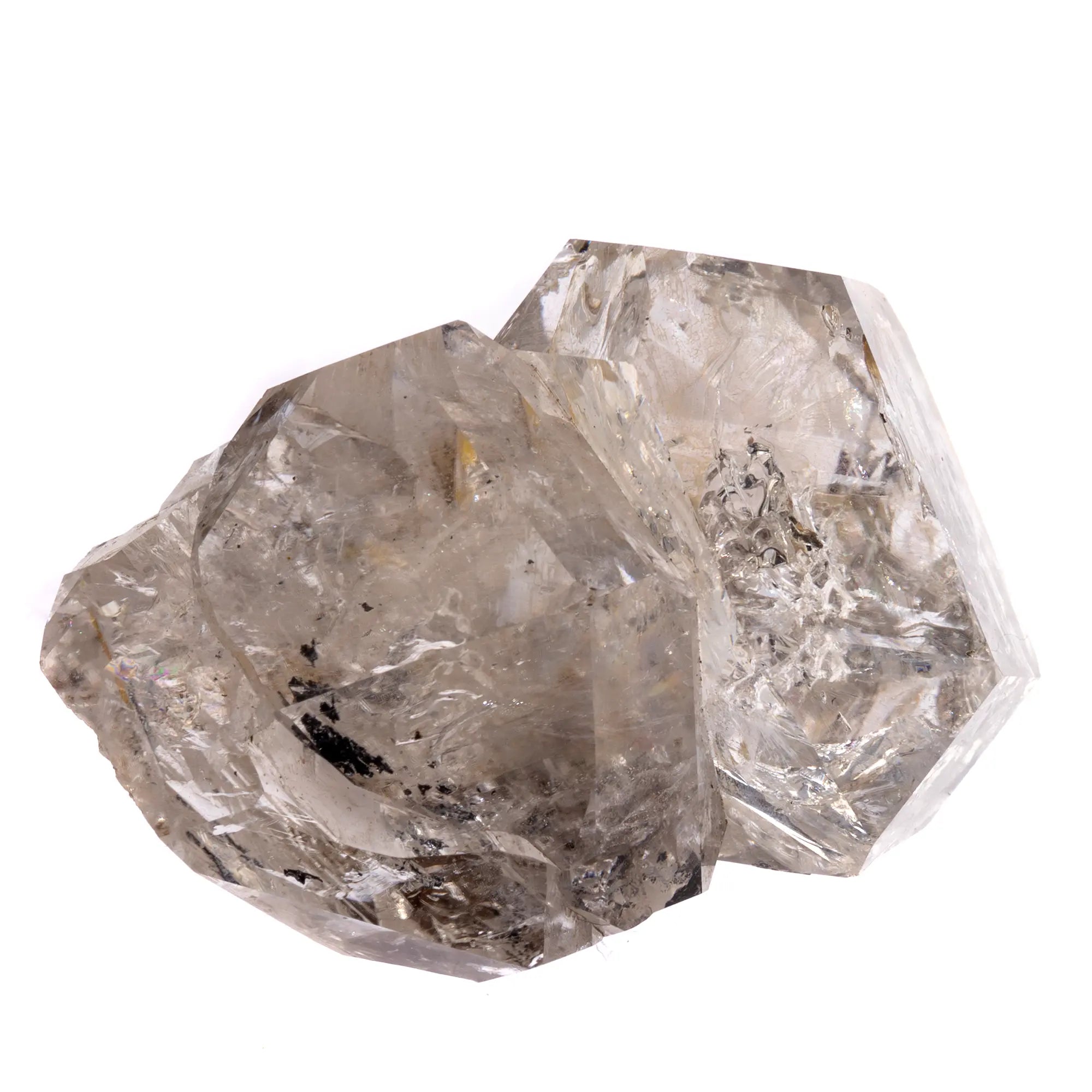 "Diamant de Herkimer" groupe de 4 cristaux