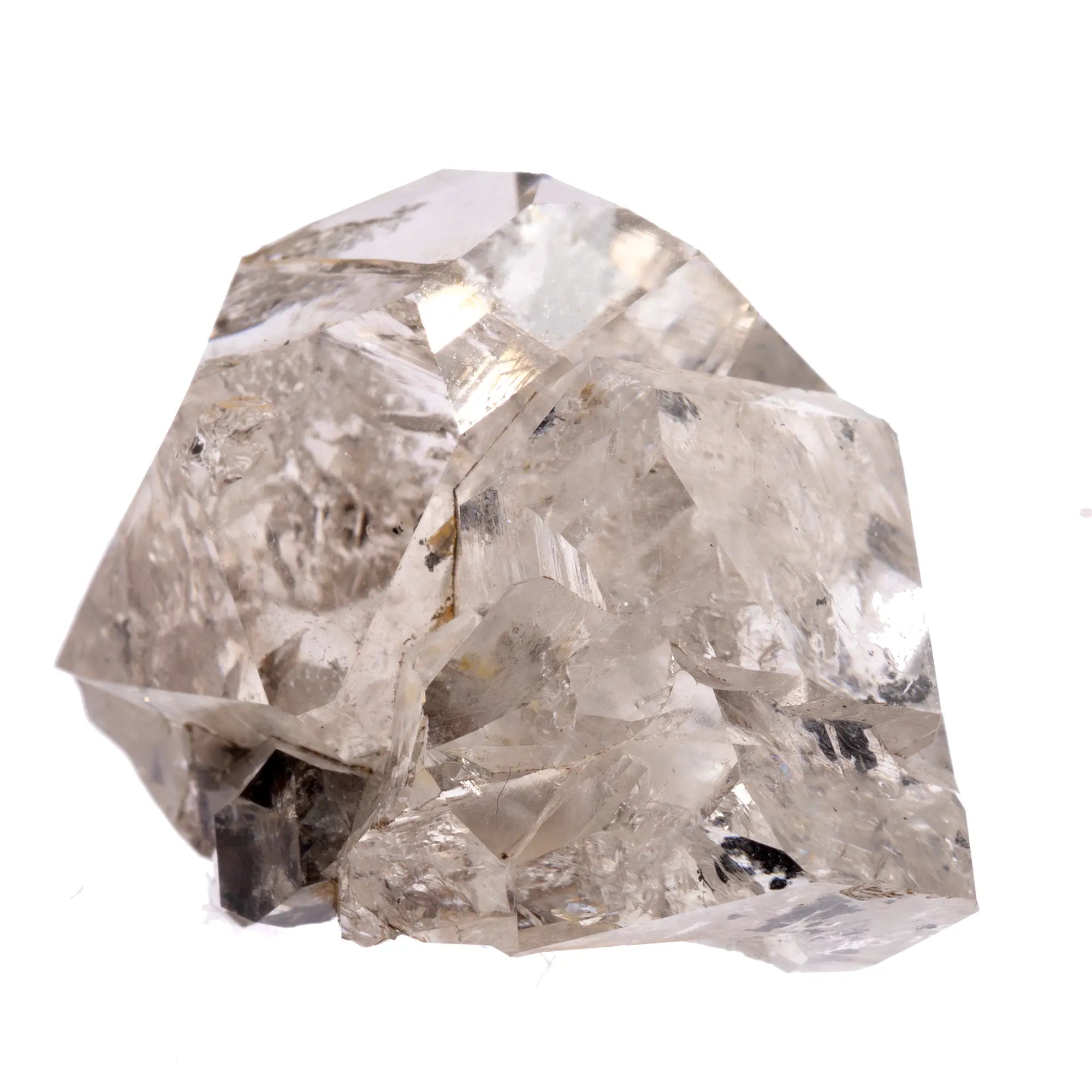 "Diamant de Herkimer" groupe de 4 cristaux