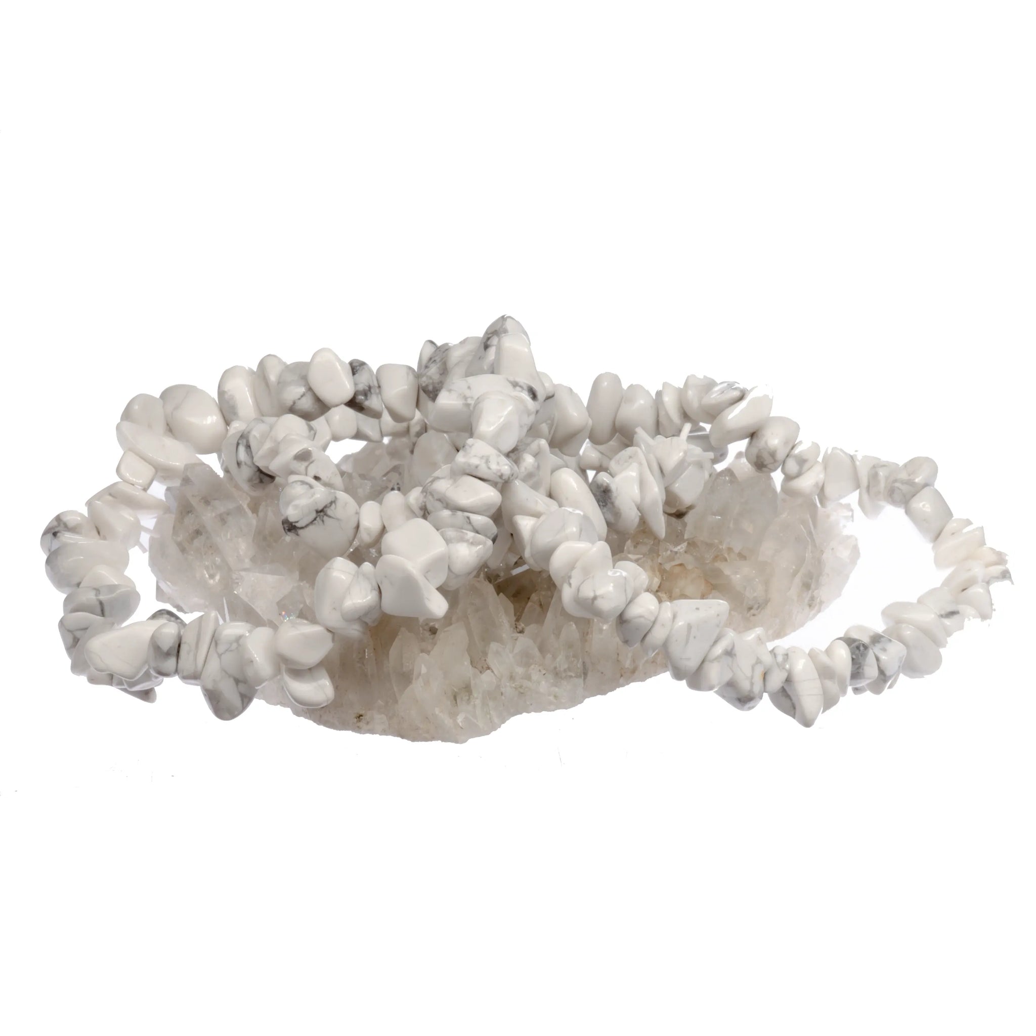 Bracelet Howlite perle baroque 