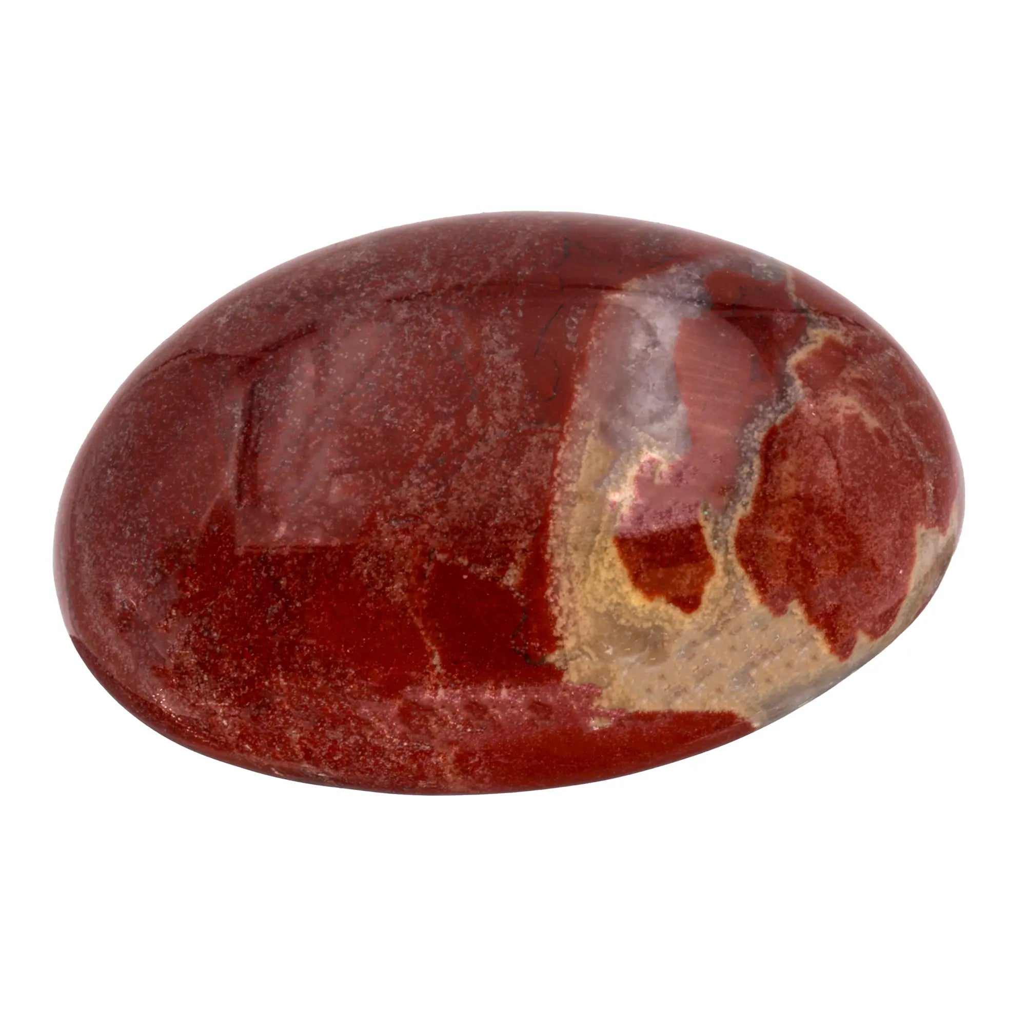 Pierre roulée - Jaspe rouge - Afrique du Sud - 3 à 4 cm - CRISTAL SOURCES