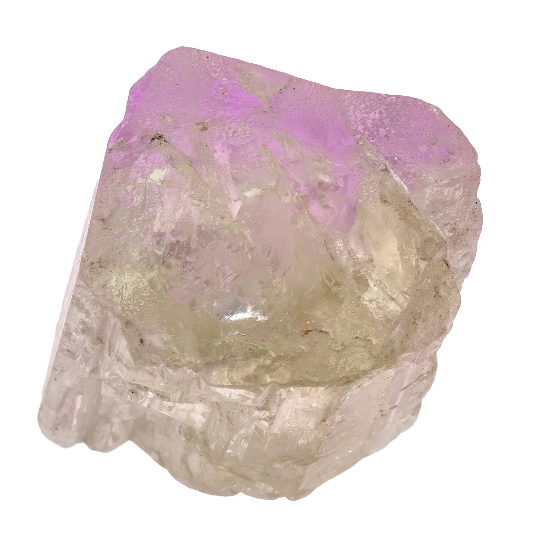 Kunzite bicolore pierre brute - Pakistan - kunzite-bicolore-pierre-brute-pakistan-kun1 - CRISTAL SOURCES