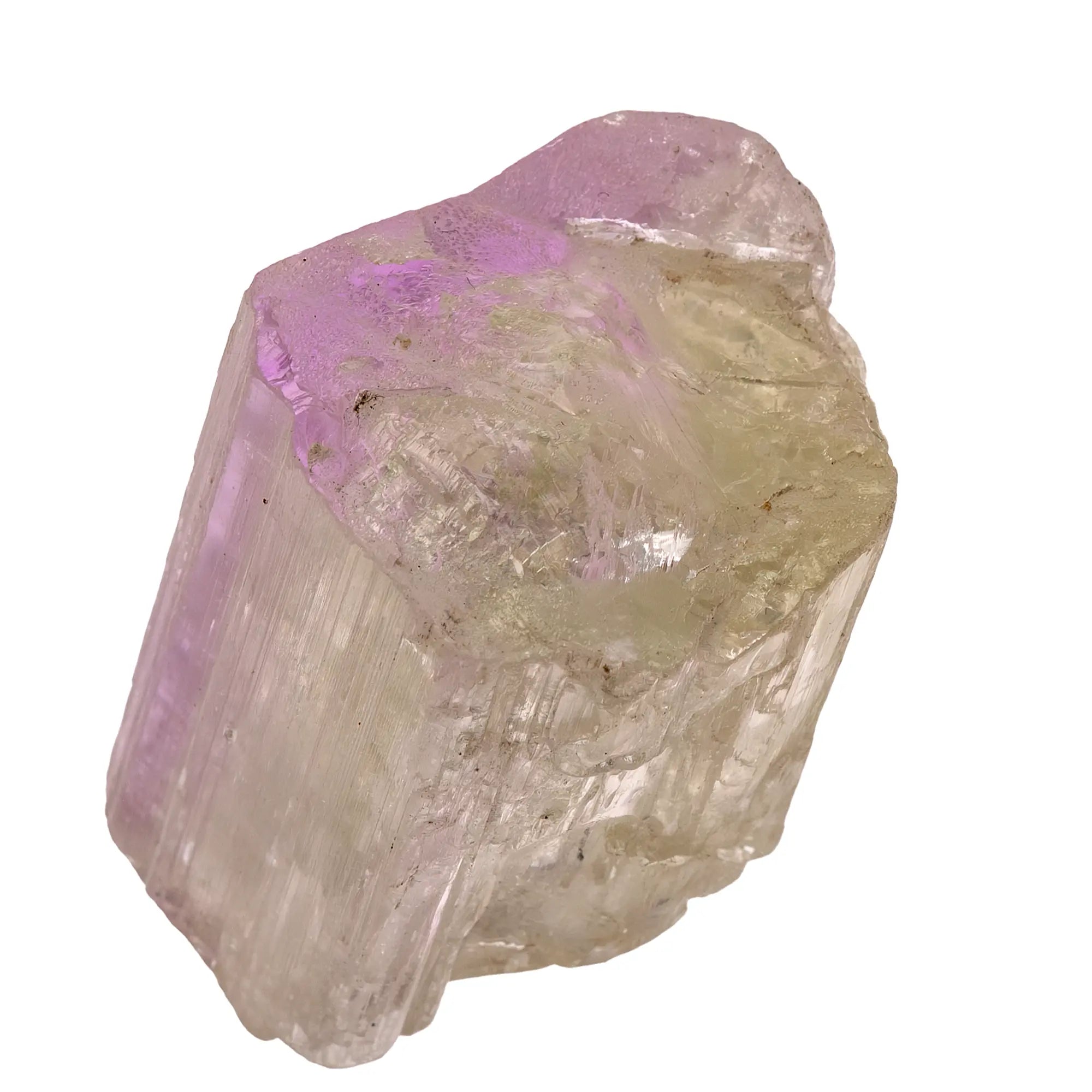 Kunzite bicolore pierre brute - Pakistan - kunzite-bicolore-pierre-brute-pakistan-kun1 - CRISTAL SOURCES