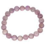 Bracelet Kunzite perle ronde 8mm